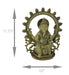 Lord Ganesha Sitting Bone-Finish Resin Statue Holding Sacred Objects - Hindu Deity Figurine - Home Decor Idol - Detailed