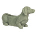 Grey - Image 3 - Charming Rustic Distressed Grey Stone Finish Dachshund Dog Indoor or Outdoor Decor Planter Doxie Plant Pot -