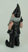 Gnofun The Rebellious Lady Biker Gnome - Unique and Funny Decorative 12.5-Inch Tall Indoor/Outdoor Rude Gesture Resin Statue