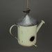 Rustic Hanging Decorative Watering Can Metal Birdhouse Farmhouse Home Garden Decor 11.25 Inches High Image 2