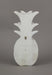 10 Inch White Pineapple Hanging Wall Art Carved Wood Sculpture Home Decor Plaque Image 3