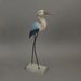 16 Inch Hand Carved Wood Blue Heron Bird Statue Home Coastal Decor Sculpture Art Image 5