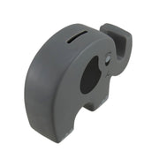 Whimsical Gray Ceramic Elephant Kids Money Bank Image 3