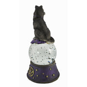 Majestic Wolf LED Lighted Crystal Ball Statue Pagan Wicca Pentacle Image 3