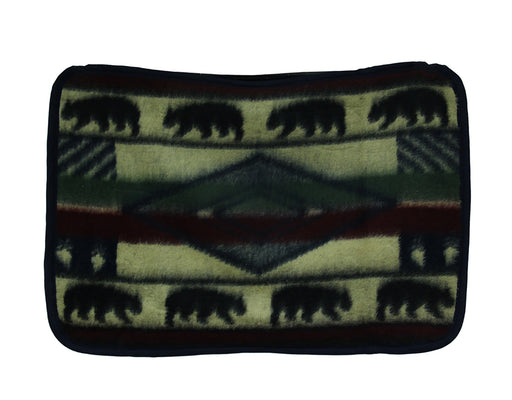Yuma Bear Wildlife Plush Fleece Standard Pillow Sham 27 x 21 Inches Image 1