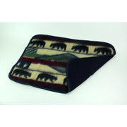 Yuma Bear Wildlife Plush Fleece Standard Pillow Sham 27 x 21 Inches Image 3