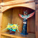 Brown - Image 7 - Handcrafted Northwest Coast Style Eagle Totem Pole Sculpture: Wooden Artistry in Primitive Decor, 20 Inches
