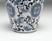 AA Importing 59726 Blue And White Ceramic Ginger Jar With Lid Image 2