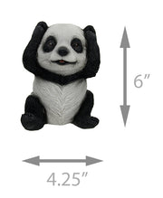 3 Piece See Hear Speak No Evil Sitting Baby Panda Bear Set Image 4