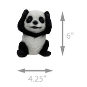 3 Piece See Hear Speak No Evil Sitting Baby Panda Bear Set Image 4
