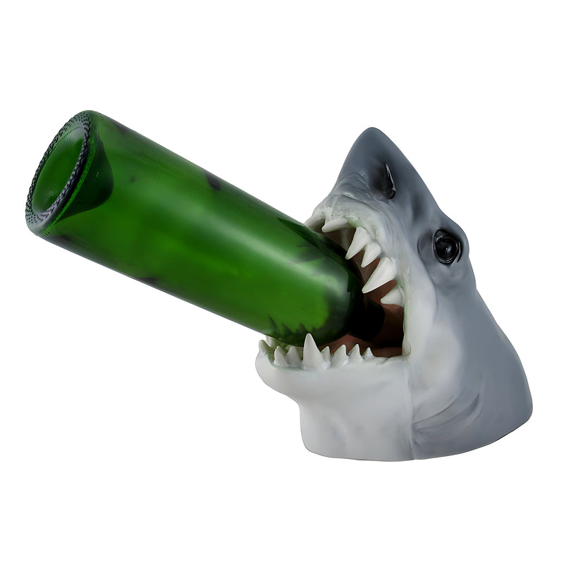 Parched Predator Shark Head Wine Bottle Holder Image 3