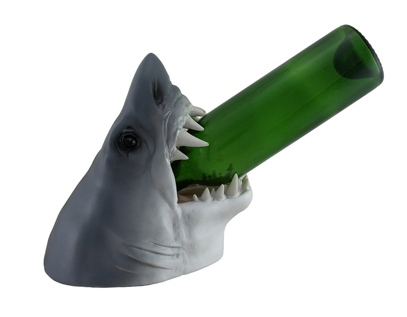 Parched Predator Shark Head Wine Bottle Holder Image 4