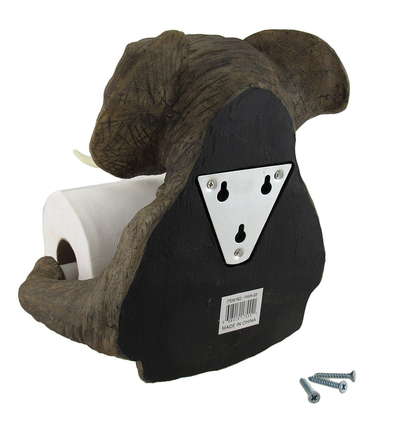 Trunk Up Elephant Bath Tissue Holder Image 3