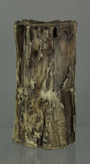 Dragon Holding Orb In Old Log Statue with Color Changing LED Lights Image 3