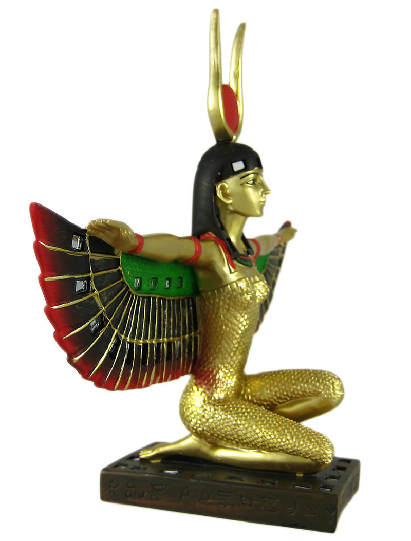 Winged Isis Egyptian Goddess Statue Deity Mythology Image 2