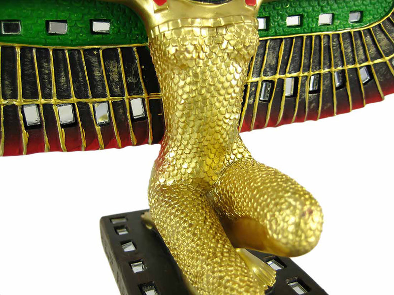Winged Isis Egyptian Goddess Statue Deity Mythology Image 5