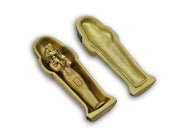Egyptian King Tut Sarcophagus Box W/ Mummy Inside Coffin Image 3