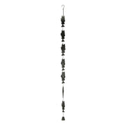 Brown - Image 1 - 71 Inch Brown Metal Fish Rain Chain Decorative Gutter Downspout Home Decor Art