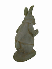 3 Pc. Adventures in Wonderland Alice White Rabbit & Mad Hatter Statue Set-CEMENT Image 5