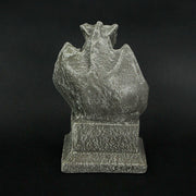 Gargoyle With Laptop Computer Concrete Statue Image 3