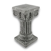 Solid Concrete Roman Pillar Mini Statue Pedestal Image 1
