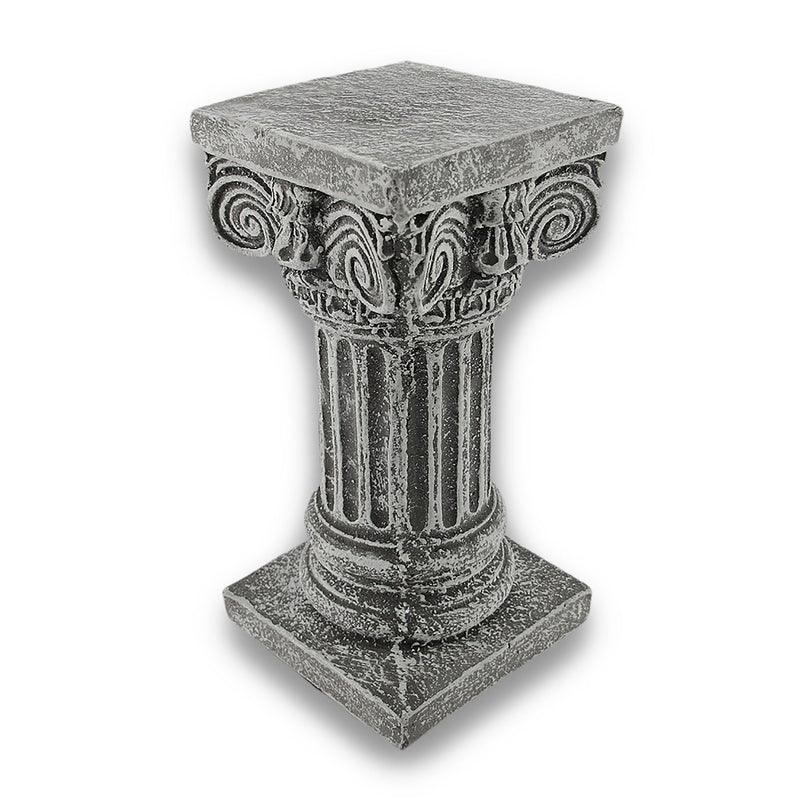 Solid Concrete Roman Pillar Mini Statue Pedestal Image 1