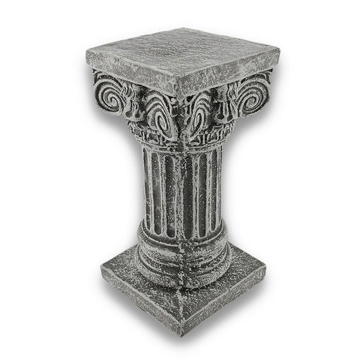Solid Concrete Roman Pillar Mini Statue Pedestal Image 1