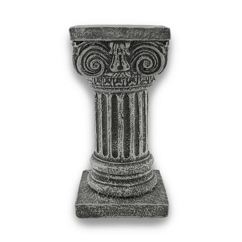 Solid Concrete Roman Pillar Mini Statue Pedestal Image 3