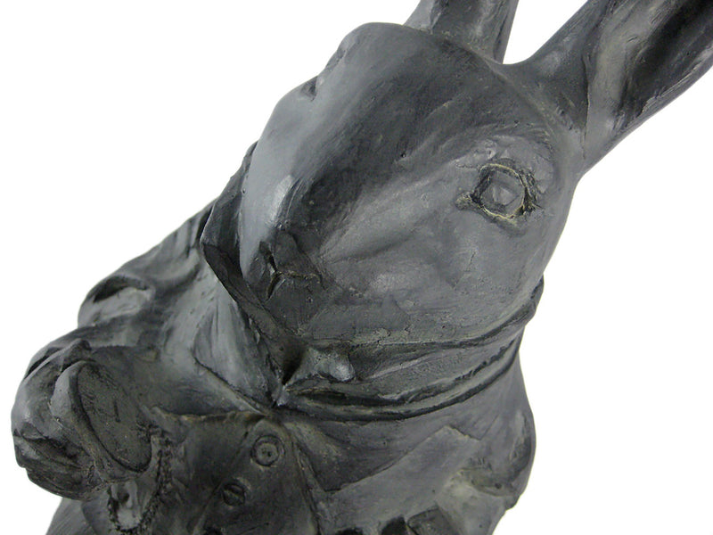 `Alice In Wonderland` White Rabbit Garden Statue - RESIN Image 4