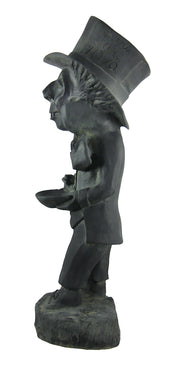 Alice In Wonderland Mad Hatter Garden / Patio Statue-RESIN Image 2