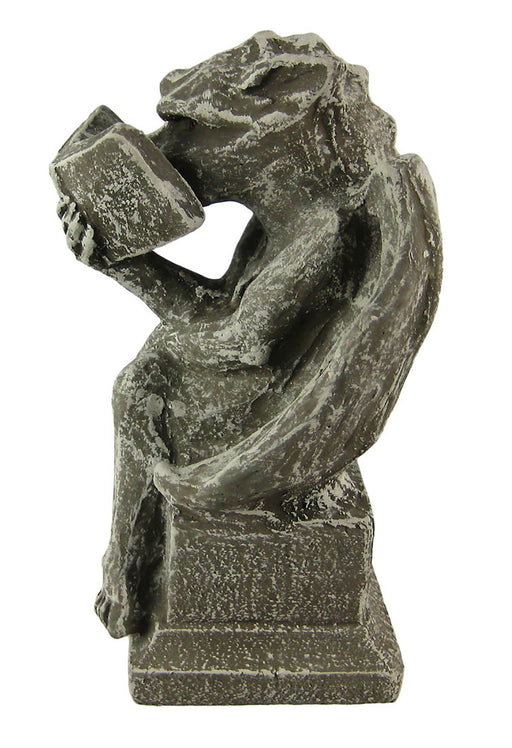 Cool Bookworm Gargoyle Book Ends Bookends Reading Image 2