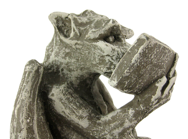 Cool Bookworm Gargoyle Book Ends Bookends Reading Image 4