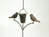 Brown - Image 2 - 78 Inch Dark Brown Metal Rain Chain Decorative Bird Patio Decor Garden Accent
