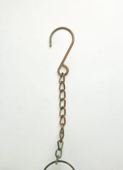 Copper - Image 3 - 78 Inch Aged Copper Metal Rain Chain Decorative Bird Patio Decor Garden Accent