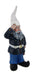 Zeckos Saluting U.S. Marine Dress Blues Military Garden Gnome Statue Resin Home Decor 8.5 inch Tall Image 7