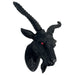 Black Baphomet Lucifer Supernatural Goat Head Sabbath Occult Wall Hanging Decor Image 2