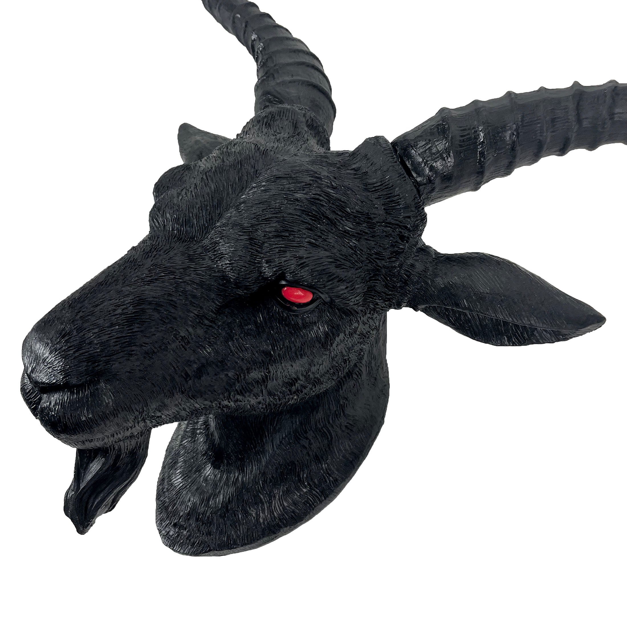 Black Baphomet Lucifer Supernatural Goat Head Sabbath — Zeckos