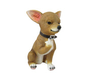 Chihuahua Dog Tabletop Statue, 6.75 Inch Rude Finger Lil Rascal Image 1