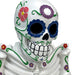 Day of the Dead Sugar Skull Toilet Paper Holder - Toilet Tissue Dispenser - Vibrant DOD Fiesta Decor for Bathroom - Easy