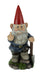 You Dig? - Grumpy Garden Gnome Digging with Shovel Flipping The Bird Middle Finger Statue for Indoor or Outdoor Home and