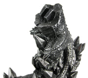 Wicked Fire-Breathing Dragon Stone Grey Knife Holder with Menacing-Looking Dagger - Unique Medieval Style Collectible Decor