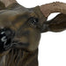North American Moose Head Bust Wall Hanging Image 3
