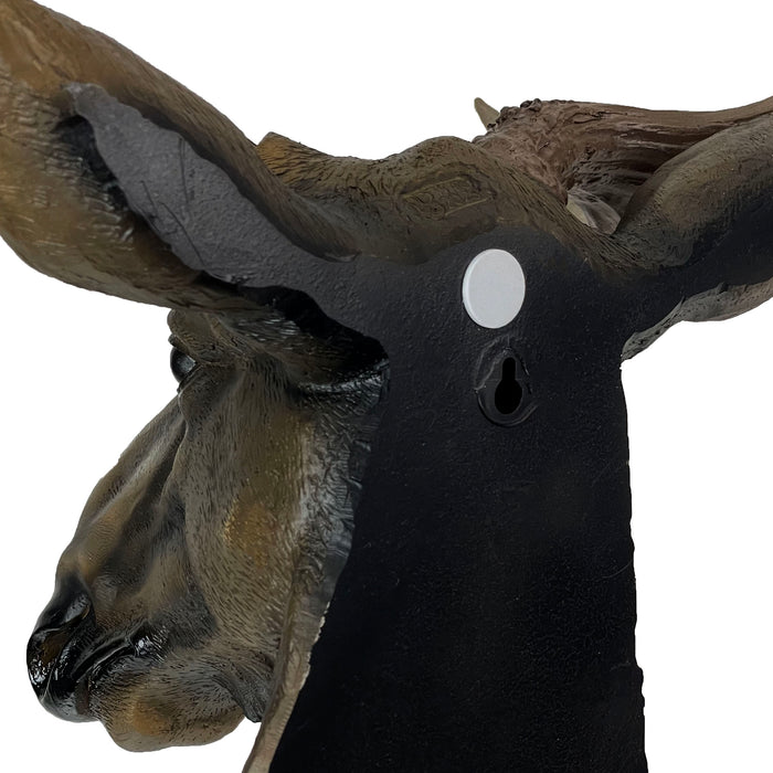North American Moose Head Bust Wall Hanging Image 6