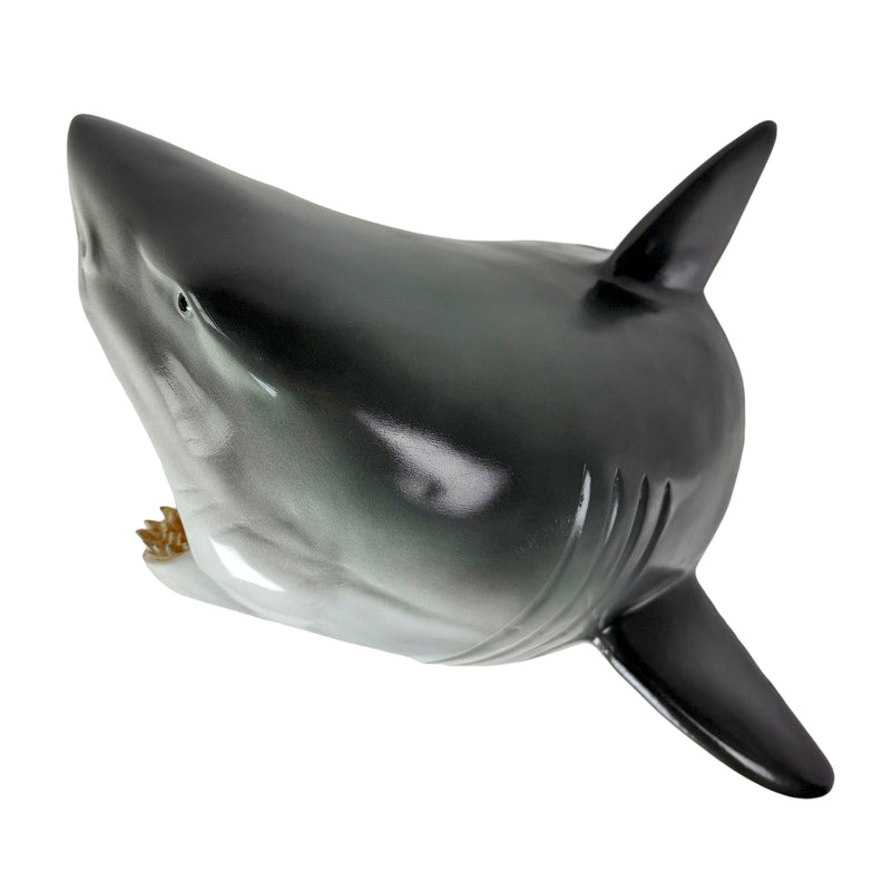Zeckos Great White Shark Head Wall Sculpture, 16 Inch Image 10