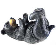 Playful Bear Cub Wine Bottle Holder Kitchen Decor Image 1