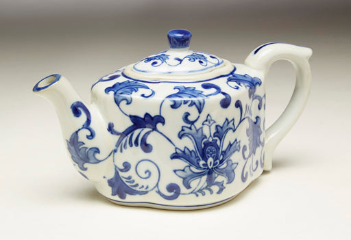 AA Importing 59804 Blue And White Ceramic Tea Pot Image 1