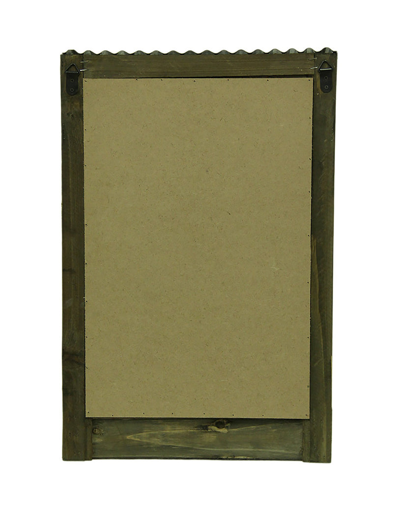 My Home Wooden Chalkboard Wall Hanging w/Shelf & Planters 21.5 Inches High Image 3