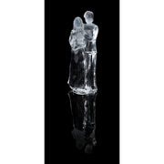 Mom Dad And Child Family Clear Acrylic Statue Image 2