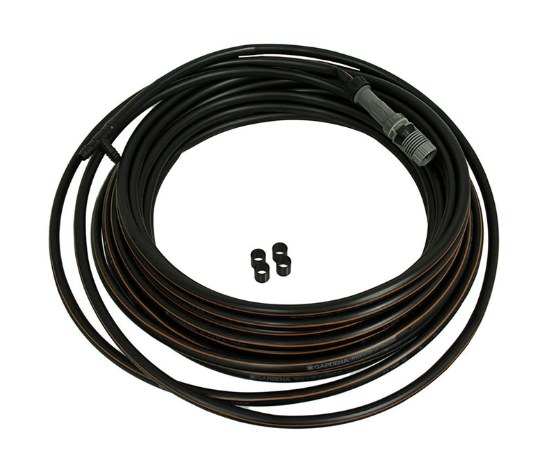 Below & Above Ground Low Maintenance Drip Irrigation Line Starter Set 25m Image 1