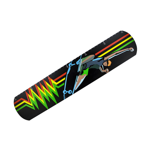 Children`s Skateboard Growth Chart Wall Hanging Image 1